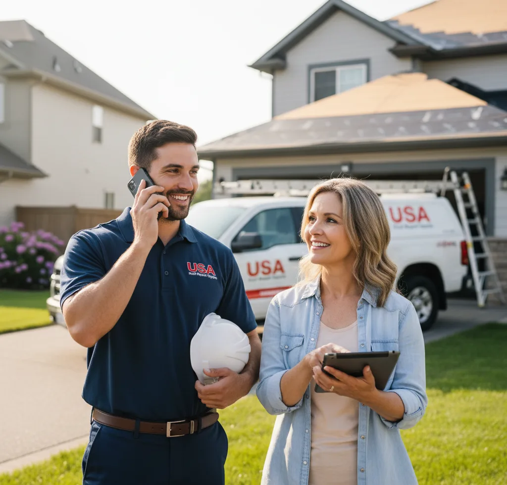 USA Roof Repair Experts customer support in Lynnfield